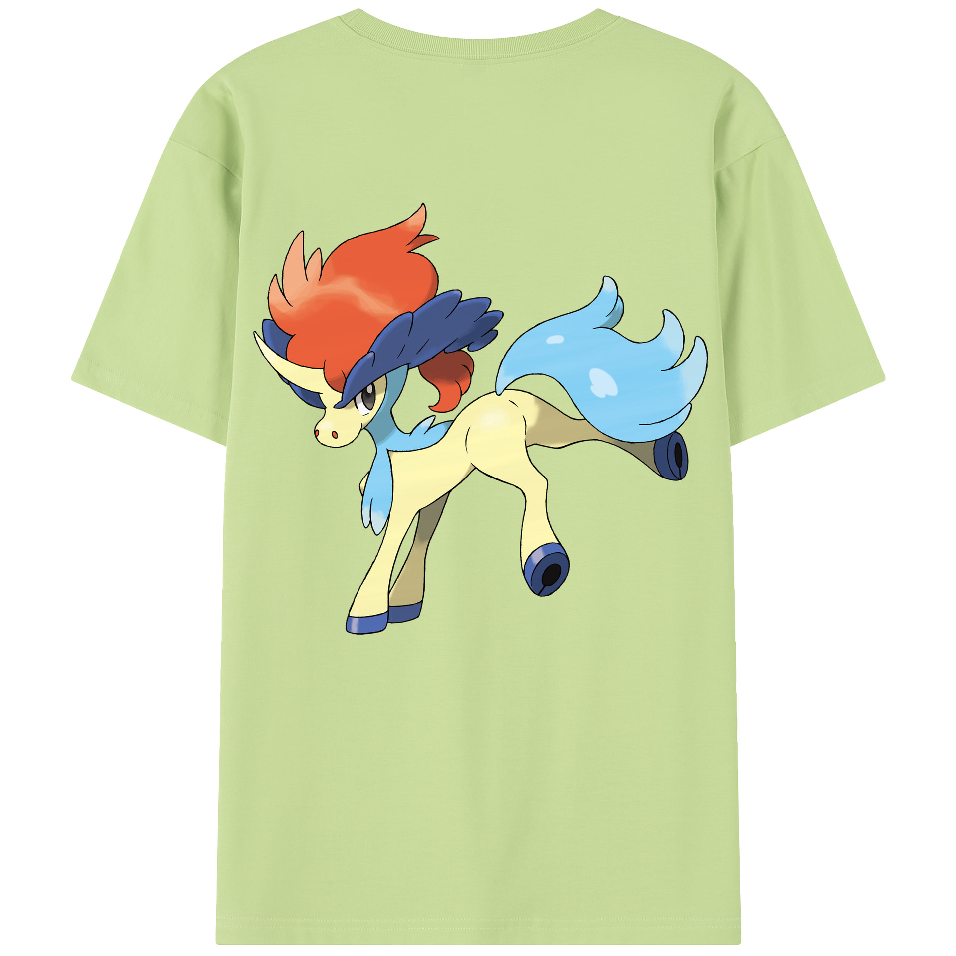 （画像用） ポケットモンスター Pokémon 綿100％半袖Tシャツ（背面プリント）